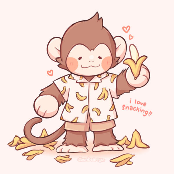 Monkey Character Artwork