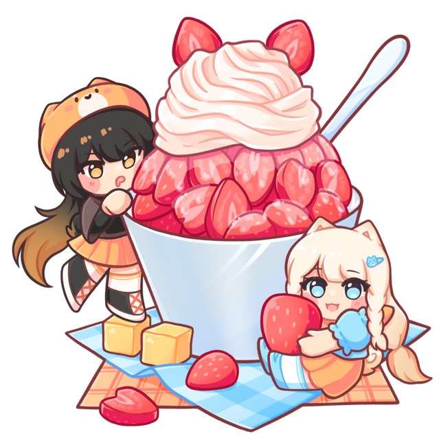 Bungu Art Market Commission - Bingsu Collab Asset